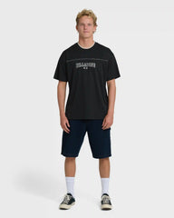 A.I. Mesh Jersey Short Sleeve T-Shirt - Black