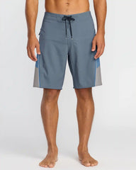 Straddie Airlite 20" Boardshorts - Steel Blue