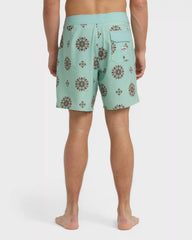 Good Times Pro Performance 18" Boardshorts - Seafoam