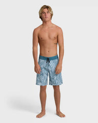 Sundays Airlite 19" Boardshorts - Dark Denim Multi - Dark Denim