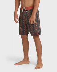 Sundays Lo Tide 18" Boardshorts - Black Multi - Black