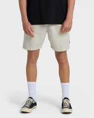 Sano Linen Elastic Shorts - Chino Heather