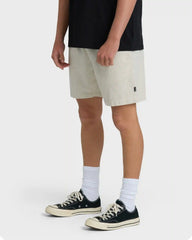 Sano Linen Elastic Shorts - Chino Heather