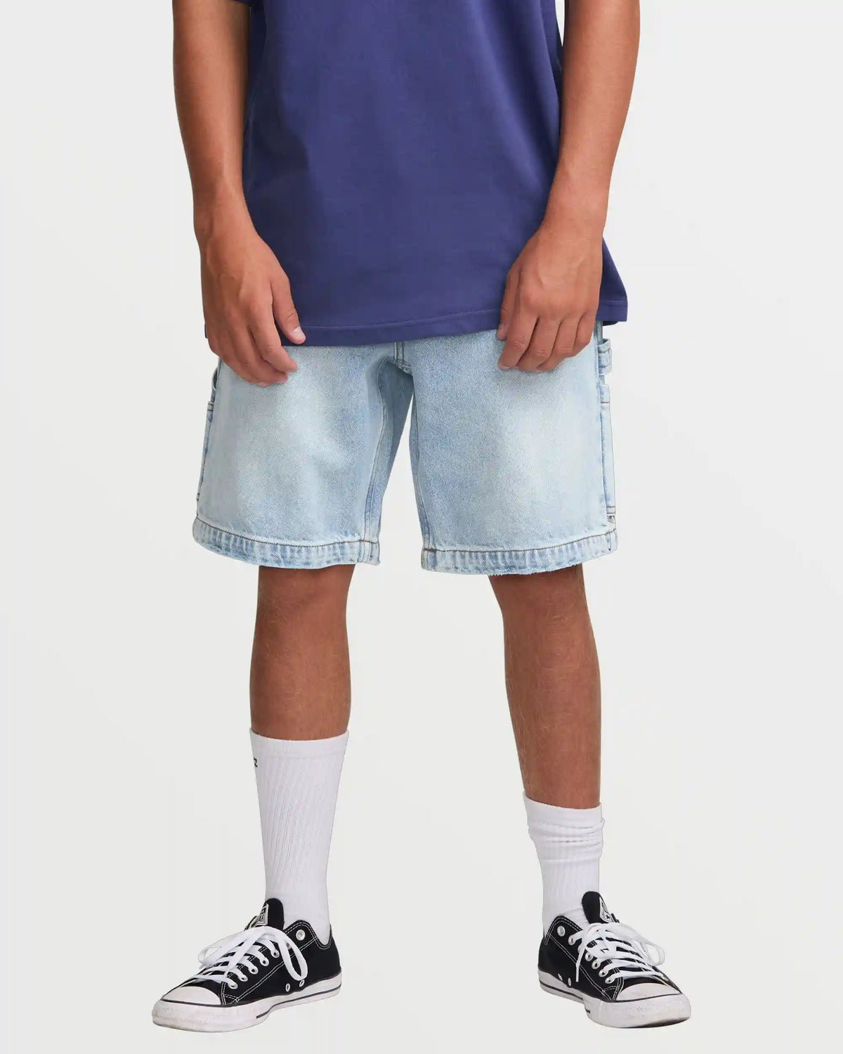 Bad Dog 21" Shorts - Bleached Aqua