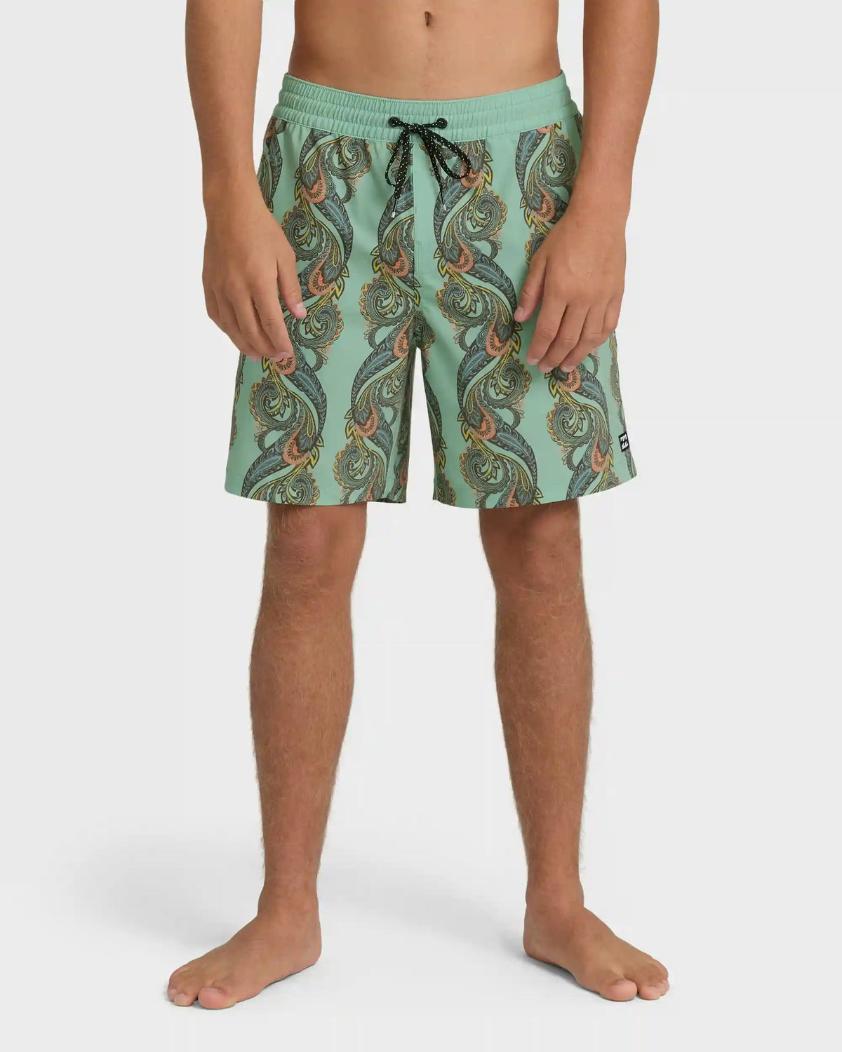 Good Times Layback 16" Trunks - Granite Green
