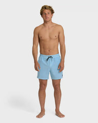 Every Other Day Wave Washed Layback 16" Trunks - Corydalis Blue