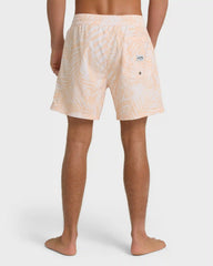 Lineup Layback 16" Trunks - Peach