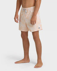 Lineup Layback 16" Trunks - Peach