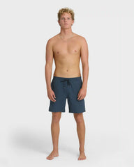 Reform Layback 17" Trunks - Dark Denim