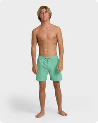 All Day Laybacks 16" Trunks - Lime Green
