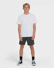 Surftrek Transit Elastic 17" Hybrid Shorts - Black Camo