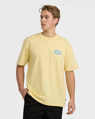 Rotor Diamond Regular Short Sleeve T-Shirt - Golden Yellow