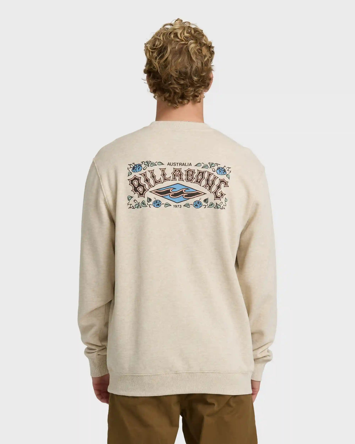 Short Sands Crewneck Sweatshirt - Oatmeal Heather.