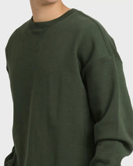 Fort Garage Crewneck Sweatshirt - Olive