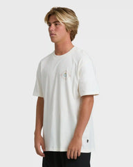 Agave Adiv Premium Short Sleeve T-Shirt - Off White