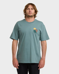 Canyons Regular Short Sleeve T-Shirt - Sea Blue