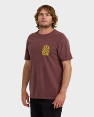 Sun Rays Premium Ww Short Sleeve T-Shirt - Plum
