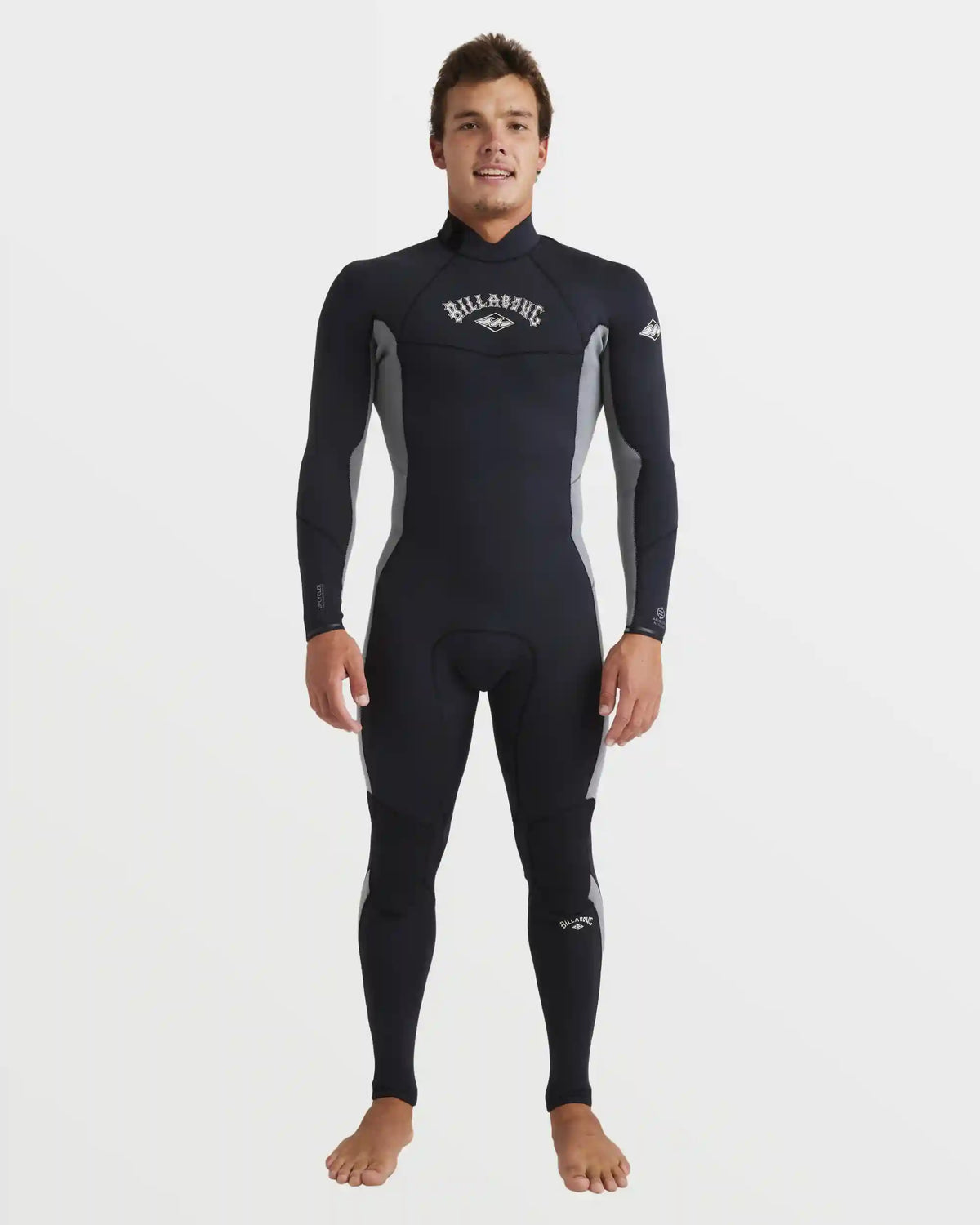 3/2mm Absolute Natural Back Zip Fullsuit - Alloy