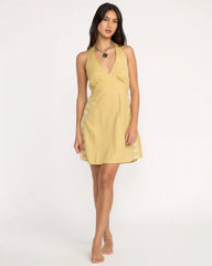 Sunny Sometimes Mini Dress - Light Olive