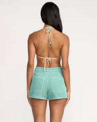 Free Fall Corduroy Shorts - Misty Blue