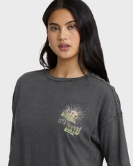 Sun Chasing Short Sleeve T-Shirt - Off Black