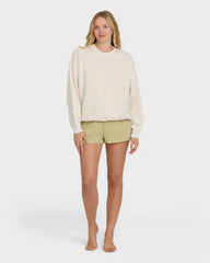 Bleached Out Kendal Crewneck Sweatshirt - Vanilla