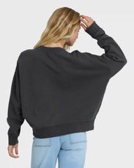 Echo Crewneck Sweatshirt - Black Sands