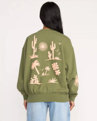 Sun Wave Livin Kendal Crewneck Sweatshirt - Luv Army