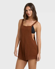 Beach Crush Romper - Cowhide