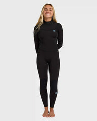 4/3mm Absolute Core Back Zip Full Wetsuit - Black