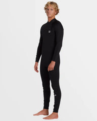 4/3mm Foil GBS Back Zip Wetsuit - Black