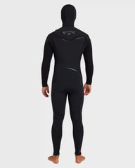 5/4mm Absolute Ultra GBS Hooded Chest Zip Full Wetsuit - Black