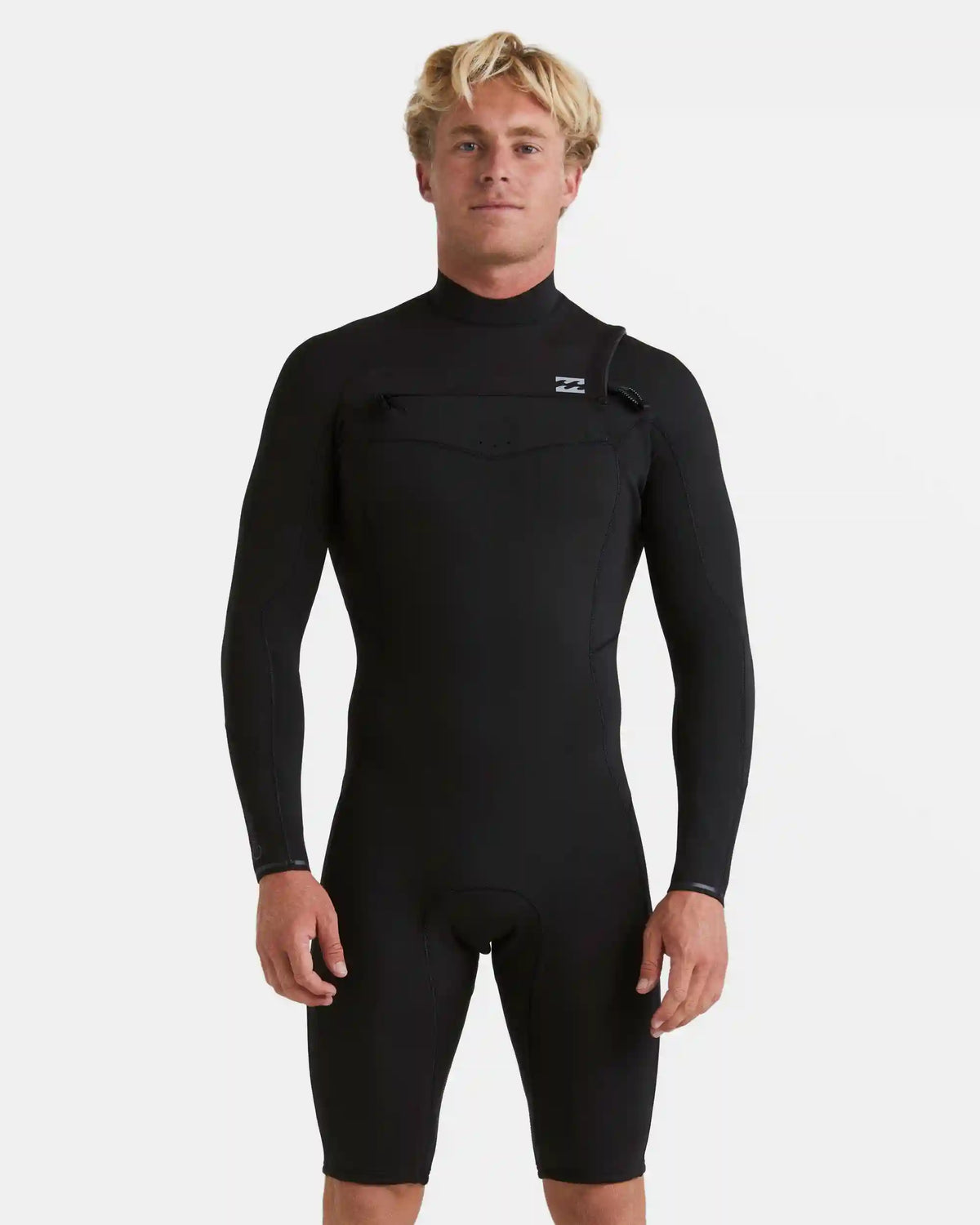 2/2mm Revolution Natural Upcycler GBS Chest Zip Long Sleeve Springsuit - Black