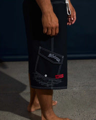 Immortal Pro 22" Boardshorts - Black