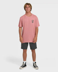 Forge Premium Short Sleeve Cotton T-Shirt - Ash Rose