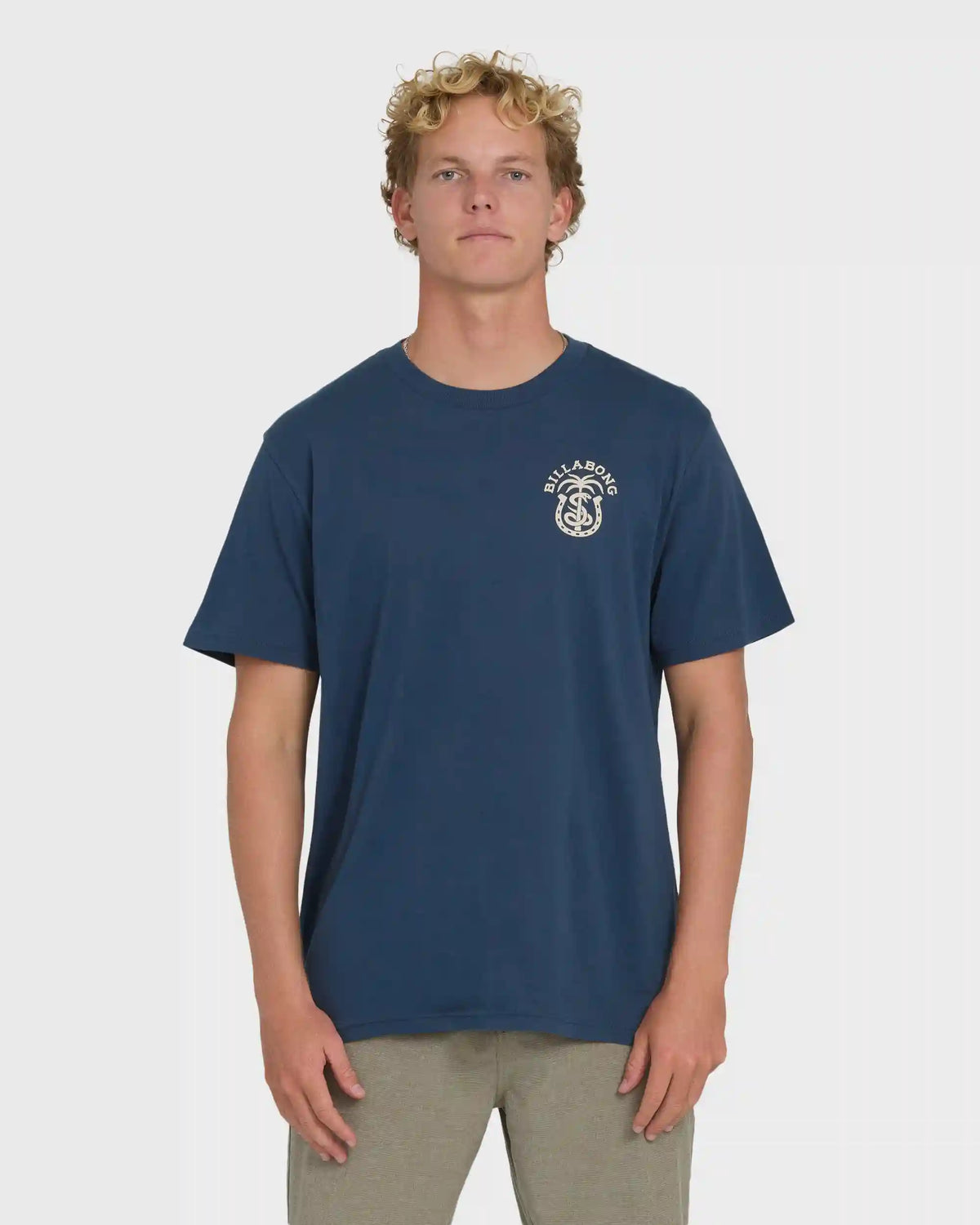 Forge Premium Short Sleeve Cotton T-Shirt - Dark Denim