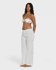 Beach Livin Pants - Salt Crystal