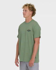 A/Div Arch Premium Short Sleeve Knit T-Shirt - Hedge Green