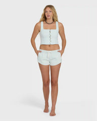 Eezy Waist Woven Shorts - Clearwater
