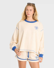Back To It Fleece Shorts - White Cap