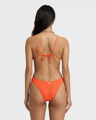 Summer Hi Teagan Bralette Bikini Top - Hot Coral