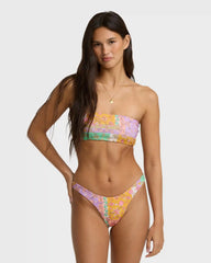 Dreamy Daze Tully Reversible Bandeau Bikini Top - Sweet Lilac