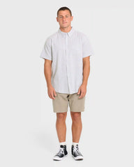 All Day Short Sleeve Woven Shirt - Alloy