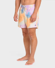 Lineup Laybacks 16" Swim Trunks - Pale Peach