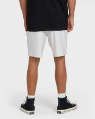 Crossfire Submersible 19" Hybrid Shorts - Fog Gray