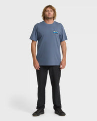 Adventure Division Range Premium Short Sleeve Knit T-Shirt - China Blue