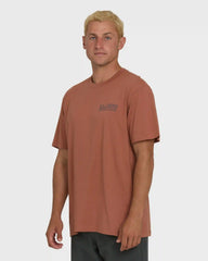 A/Div Agave Premium Short Sleeve Cotton T-Shirt - Cedar Wood