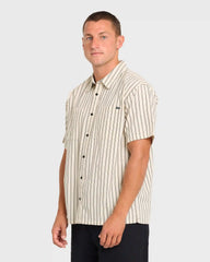 Vista Short Sleeve Woven Shirt - Off White