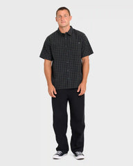 Vista Short Sleeve Woven Shirt - Phantom