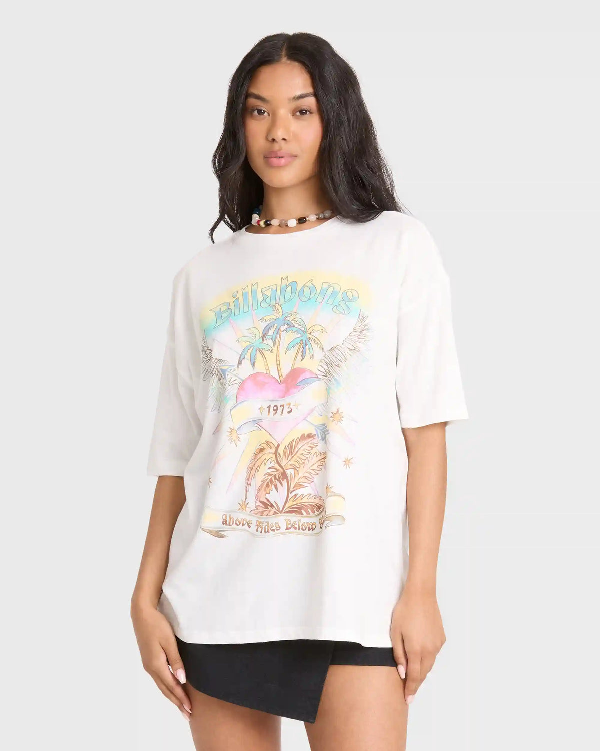 Pour Your Heart Short Sleeve Jersey T-Shirt - Salt Crystal